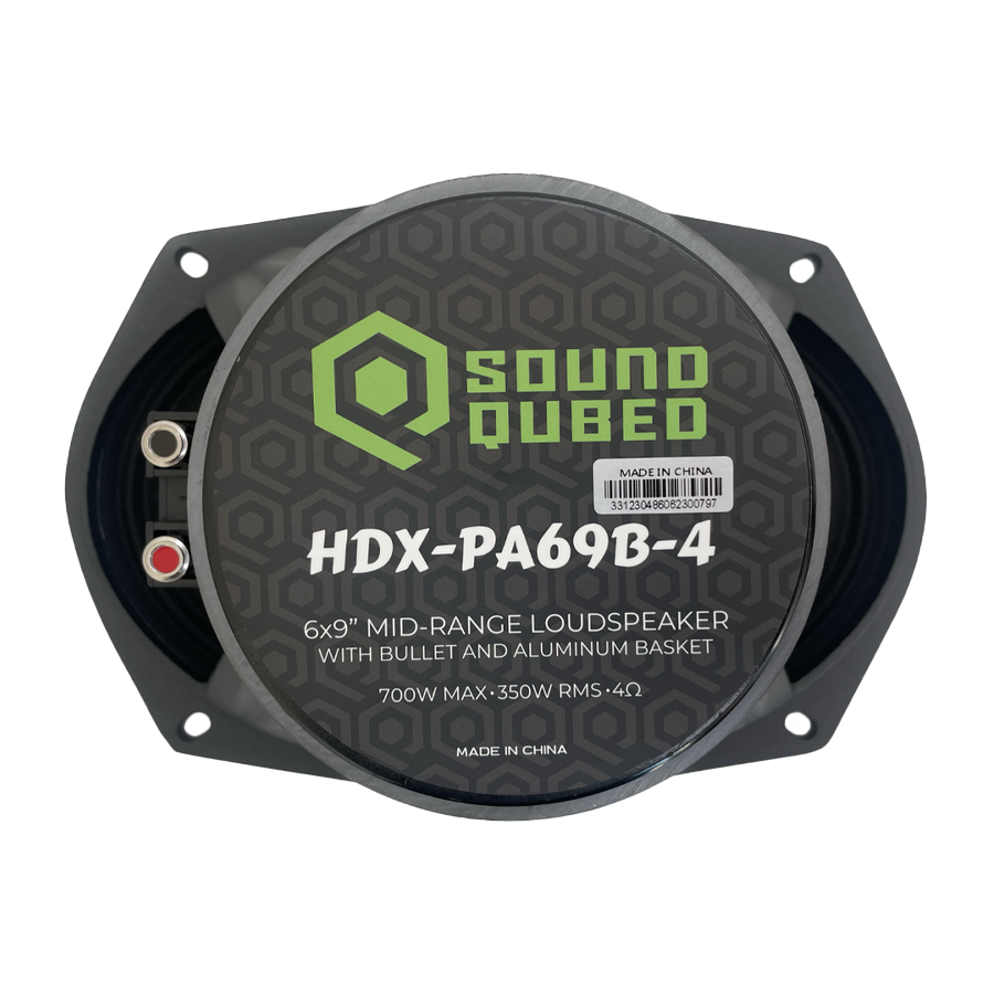 soundqubed 6x9 midrange hdxpa69b4 1