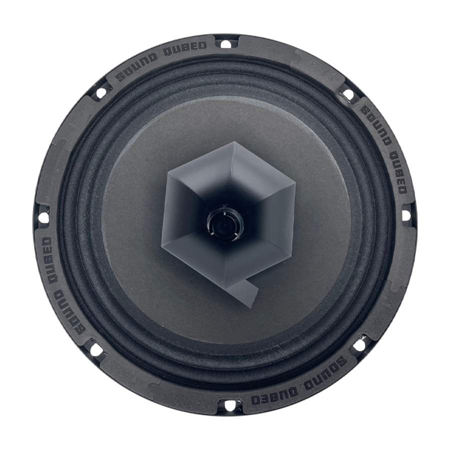 soundqubed 8 inch coaxial speakers