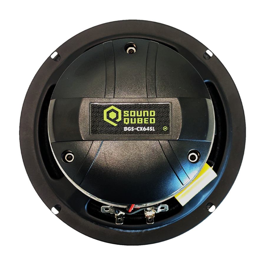 sounqubed car speakers bgs cx64sl 1