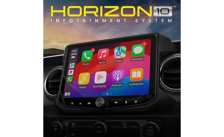 Stinger HORIZON10 10.1" Car Stereo | Wireless CarPlay & Android Auto