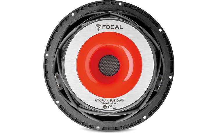 Focal SUB10WM Car Subwoofer – Slim 10-Inch Bass for Tight Installs