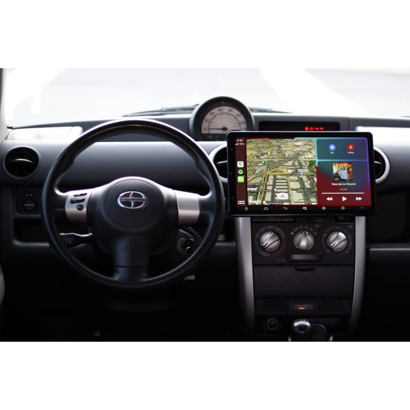 TA-UVDD13-3RR-4C Tesla CarPlay Radio with 13.3” Vertical Screen and Wireless Features