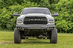 RAM truck with a off-road front bumper