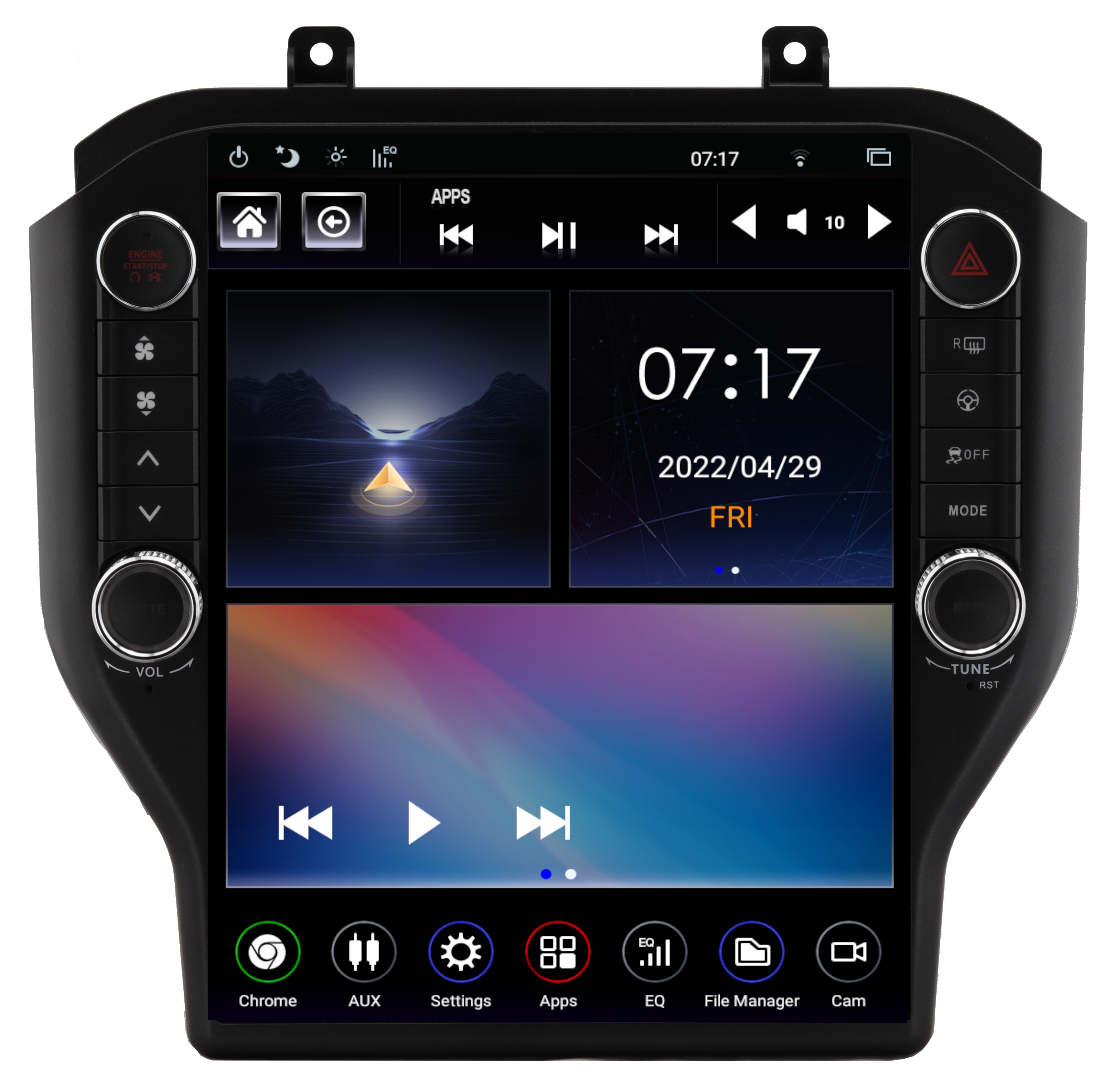 ts fdmu12 1rr 5s tesla carplay radio