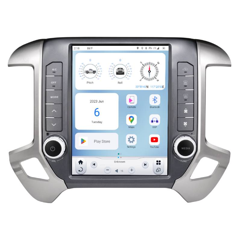 LinksWell TS-GMPU12-1RR-6H Tesla CarPlay Head Unit for GM – Audio Jam Inc