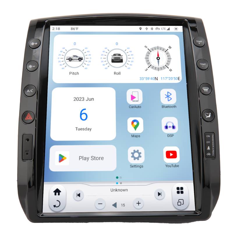 ts typu12 6h tesla carplay radio