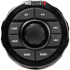 MB Quart UNI6.1R 160 Watt Universal UTV Tuned System Two 6.5" Tower Speaker 160 Watt/Gauge Radio