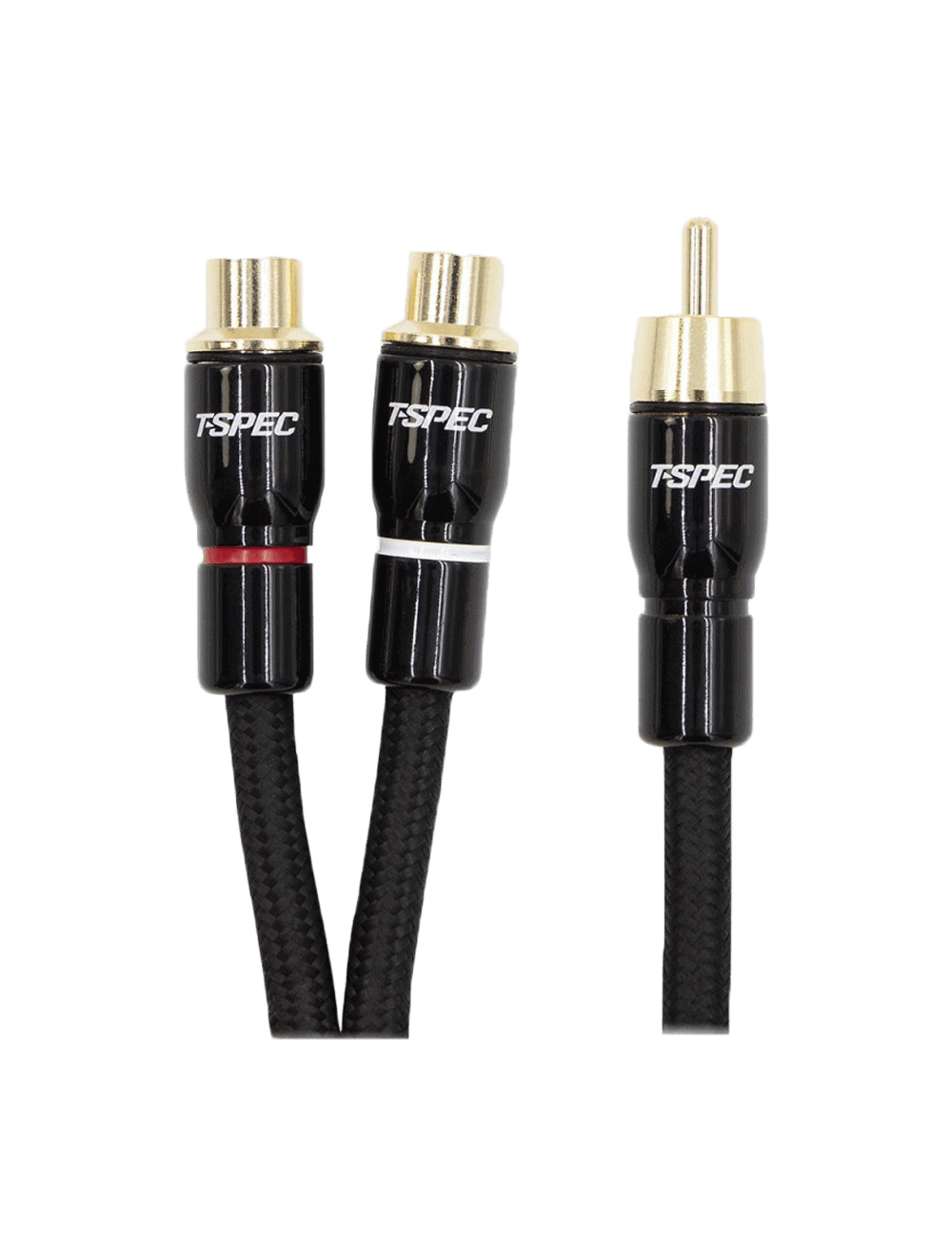 T-Spec V16RCA-Y2 V16 Series RCA Audio Cables - 1 Male 2 Females