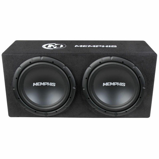 Memphis SRXE212VP Dual 12" Bass Package w/500W Amp Included