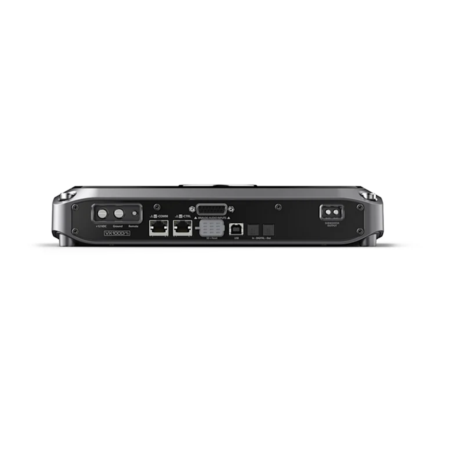 vx1000 1i 1000w car amplifier dsp delaware