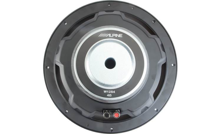 Alpine W12S4 Car Subwoofer | Deep Bass and Compact Power