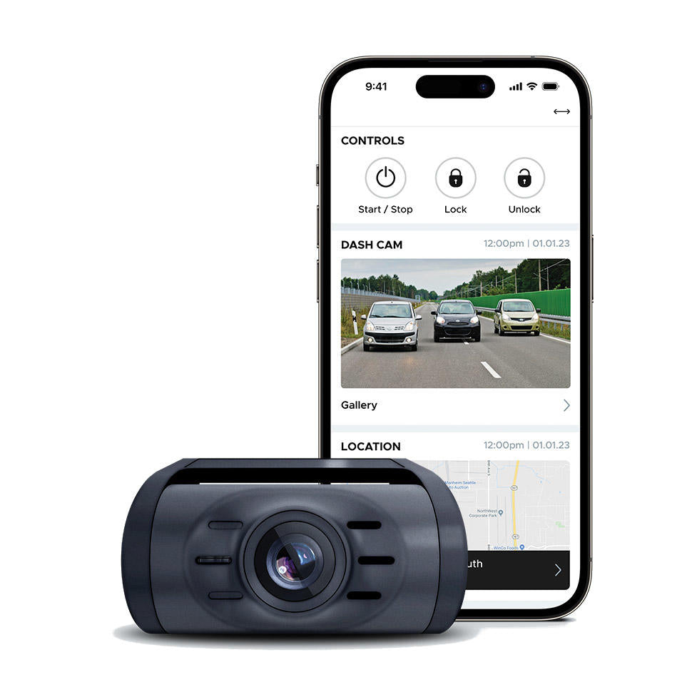 DroneMobile XC-LTE 2K QHD GPS Dash Cam w/LTE + XC-RC1 add on Rear Camera