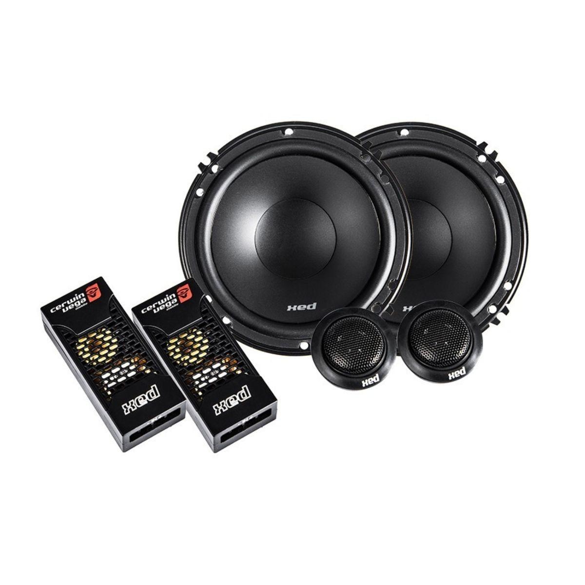 Cerwin Vega XED650C - 6-1/2" 2-Way Mobile Series 300W Component Speakers