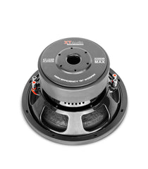 Car subwoofer with brand logo on a white background