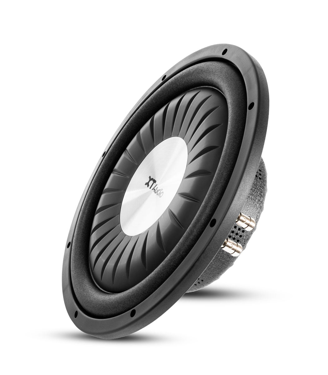 Car subwoofer on a white background