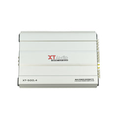 XT Audio amplifier on a white background
