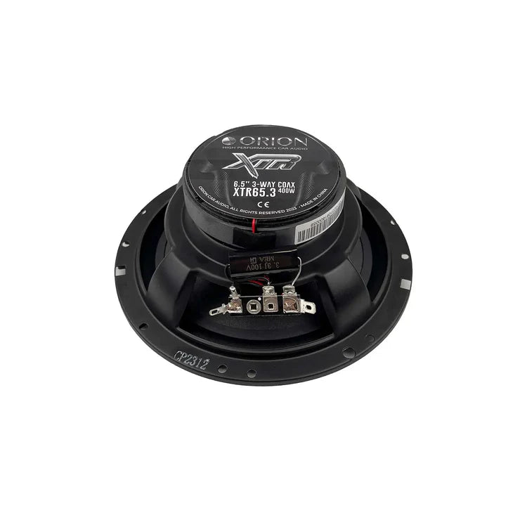 Orion XTR65.3 6.5" 3-Way Car Speaker – Clear, Balanced Sound Upgrade