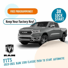 Remote Start System for 2019-2021 RAM 1500 Classic Push-to-Start Aut