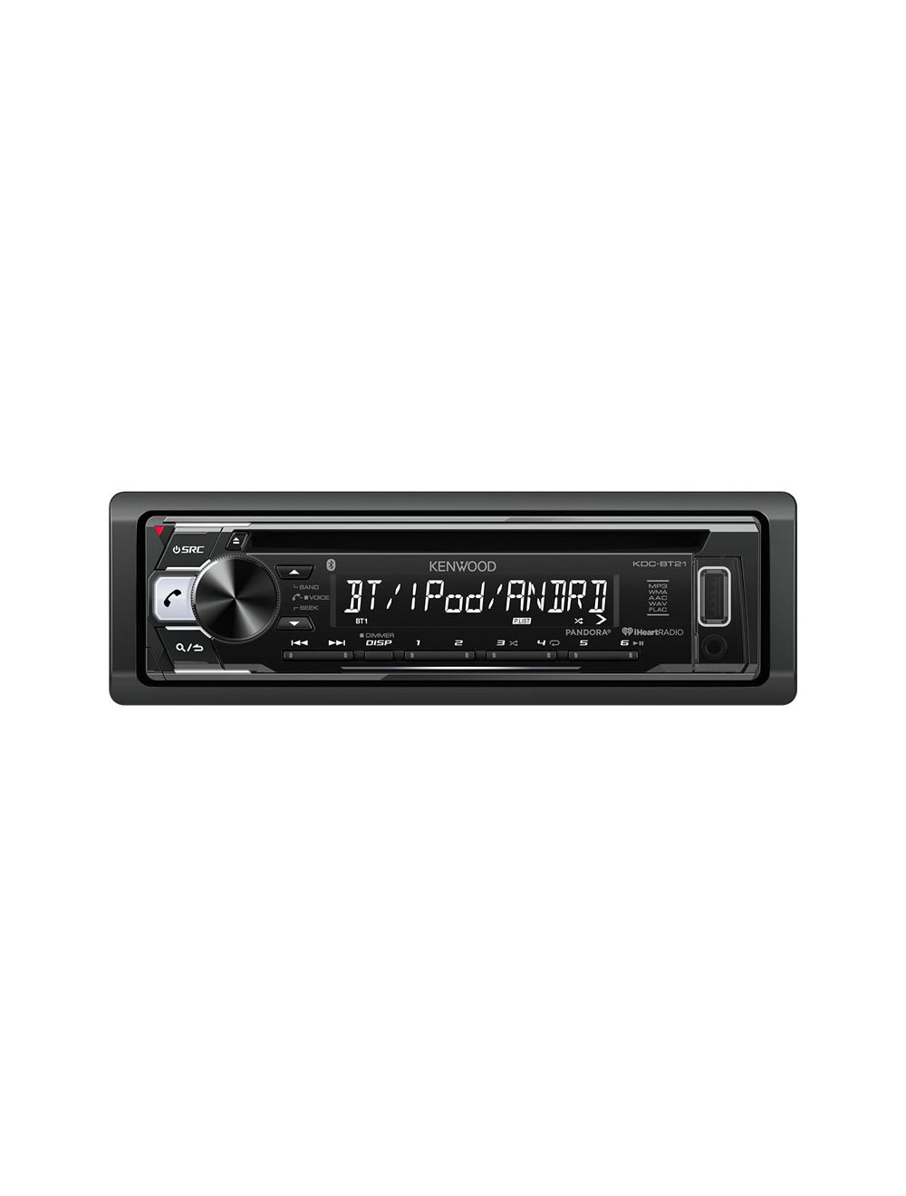 Kenwood KDC-BT21 CD Receiver with Built-in Bluetooth