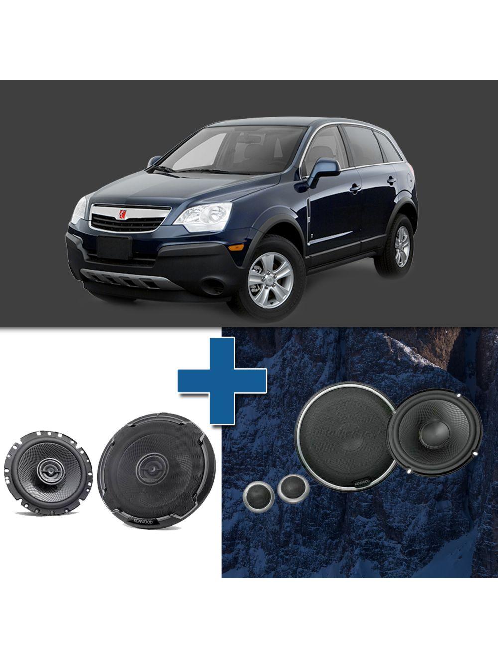 Car Speaker Size Replacement fits 2006-2010 for Saturn VUE (not amplified)