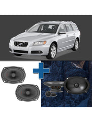 Car Speaker Size Replacement fits 2008-2010 for Volvo V70 (not amplified)