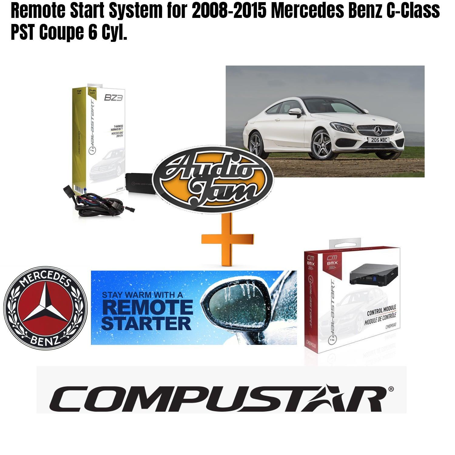 Remote Start System for 2008-2015 Mercedes Benz C-Class PST Coupe 6 Cyl.