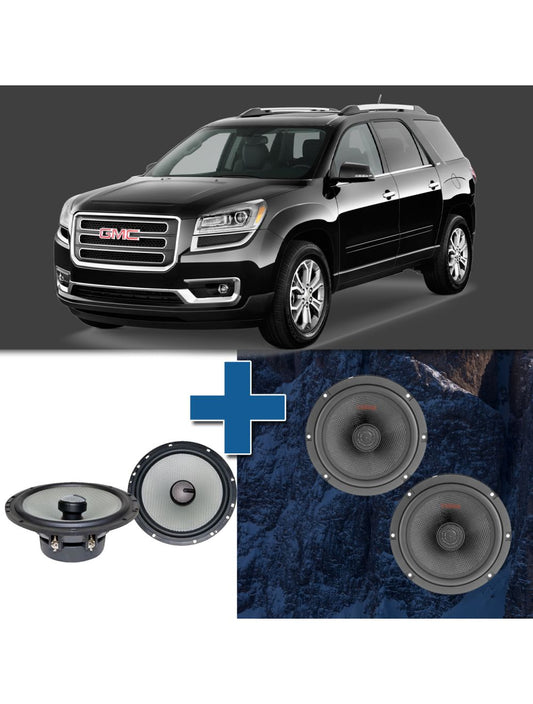 Car Speaker Size Replacement fits 2013-2016 for GMC Acadia (not amplified)