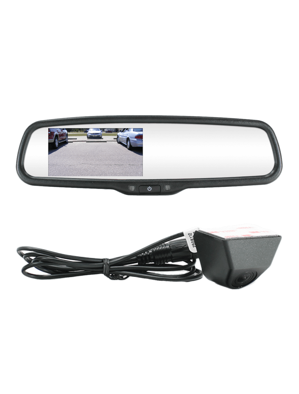 Rostra 250-8208-TL-LIP Complete System W/ Tri-Lobe Mount Mirror/Monitor And Teardrop Camera