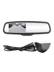 Rostra 250-8208-TL-LIP Complete System W/ Tri-Lobe Mount Mirror/Monitor And Teardrop Camera