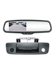 Rostra 250-8208-TL-RCH Rearsight 13-15 Ram Complete System W/ Tri-Lobe Mount Mirror/Monitor