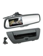 Rostra 250-8308-FDL15 2015-2016 Ford F150 Tailgate Camera With LCD Rearview Mirror