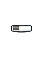 Rostra 250-8800-FD-LCH (2508800FDLCH) RearSight Rear-View Mirror /w 3.5 TFT LCD Monitor (2508800) & RearSight Tailgate Handle with Backup CCD Camera Pre-installed for Ford F-150/250/350/450/550 (2508595)