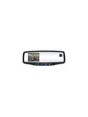 Rostra 250-8803-LCHTP (2508803LCHTP) RearSight Rear-View Mirror /w 3.5 TFT LCD Monitor feat. OnStar Controls & Temperature & Compass Readout (2508803) & RearSight Tailgate Handle /w Backup Camera for Chevy Silverado / GMC Sierra (2508569) /w Temp. Probe