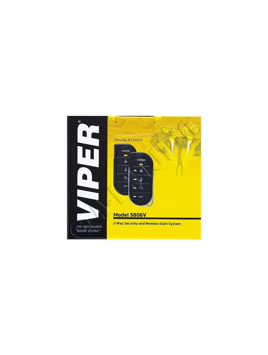 Viper 5806V 2 way Security System w Remote Audio Jam Inc