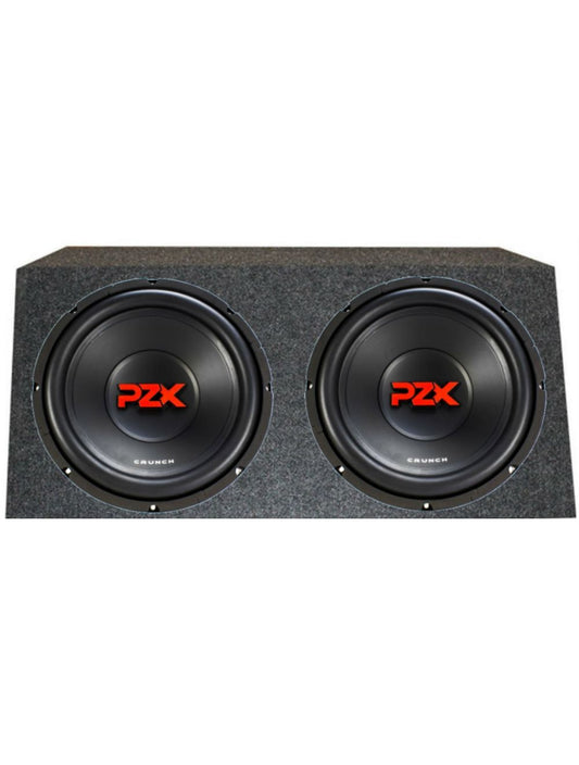 Crunch Pzx12d4 PZX 12" 600-watt Powerzone Dual-voice Coil Subwoofer``