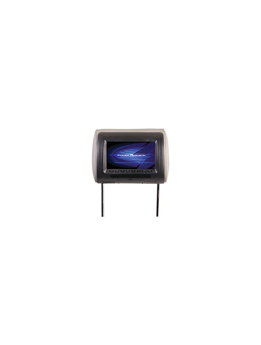 Power Acoustik H71CC Universal Replacement Car Headrest TV PreLoaded with 7" LCD (H-71CC)