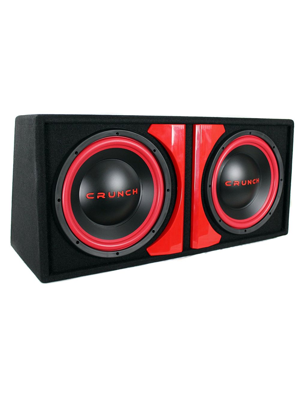 Crunch Cr212a Cr-212a Powered Dual 12 Subwoofer System