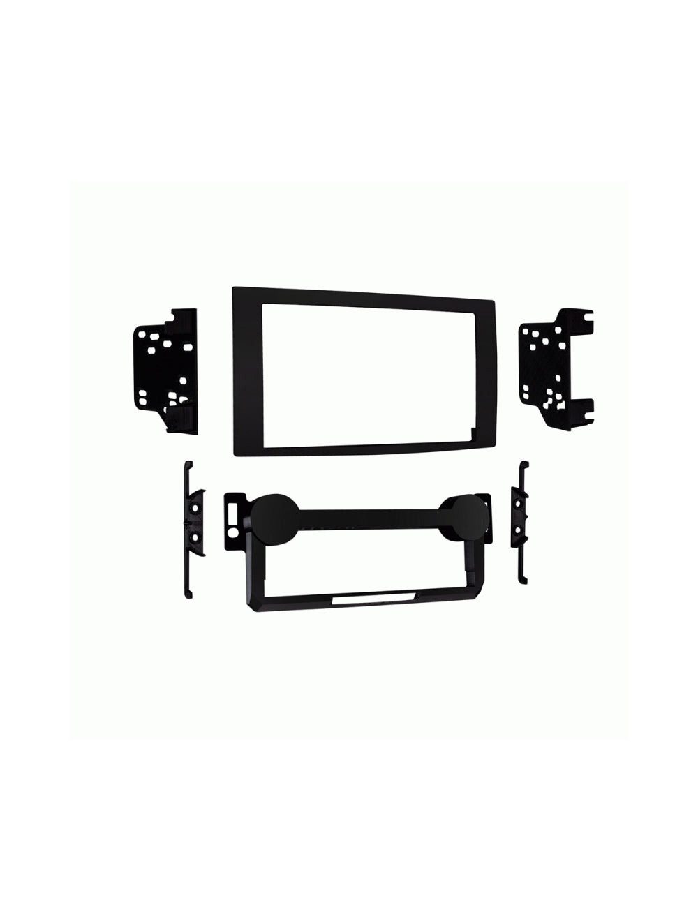 Metra 95-6533B Double DIN Conversion Dash Kit for Select 2004-2010 Chrysler/Dodge/Jeep Vehicles