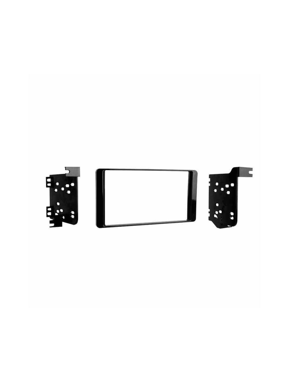 Metra 95-7015CHG Double DIN Dash Kit for 2014-Up Mitsubishi Outlander High Gloss Charcoal