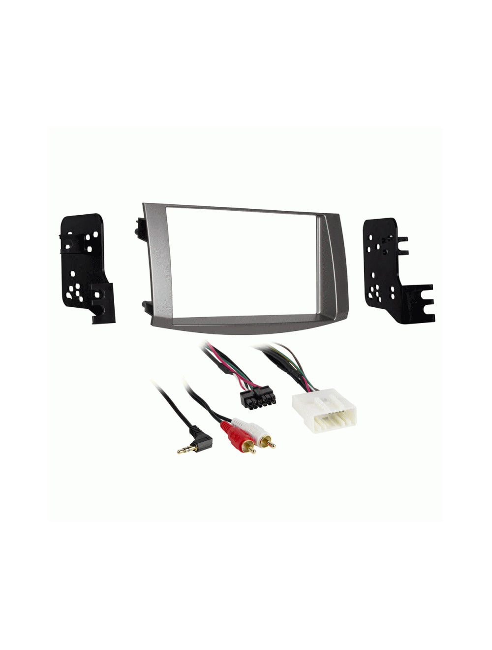 Metra 95-8215S Double DIN Dash Kit for Select 2005-2010 Toyota Avalon Vehicles Silver