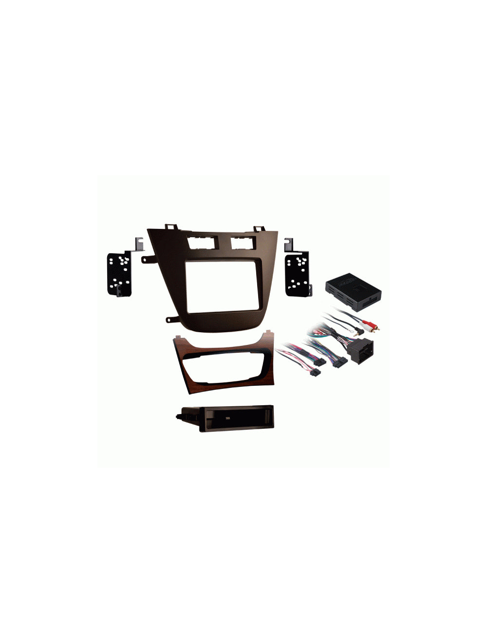 Metra 99-2022BR Single/Double DIN Installation Kit for Select 2011-2012 Buick Regal Brown