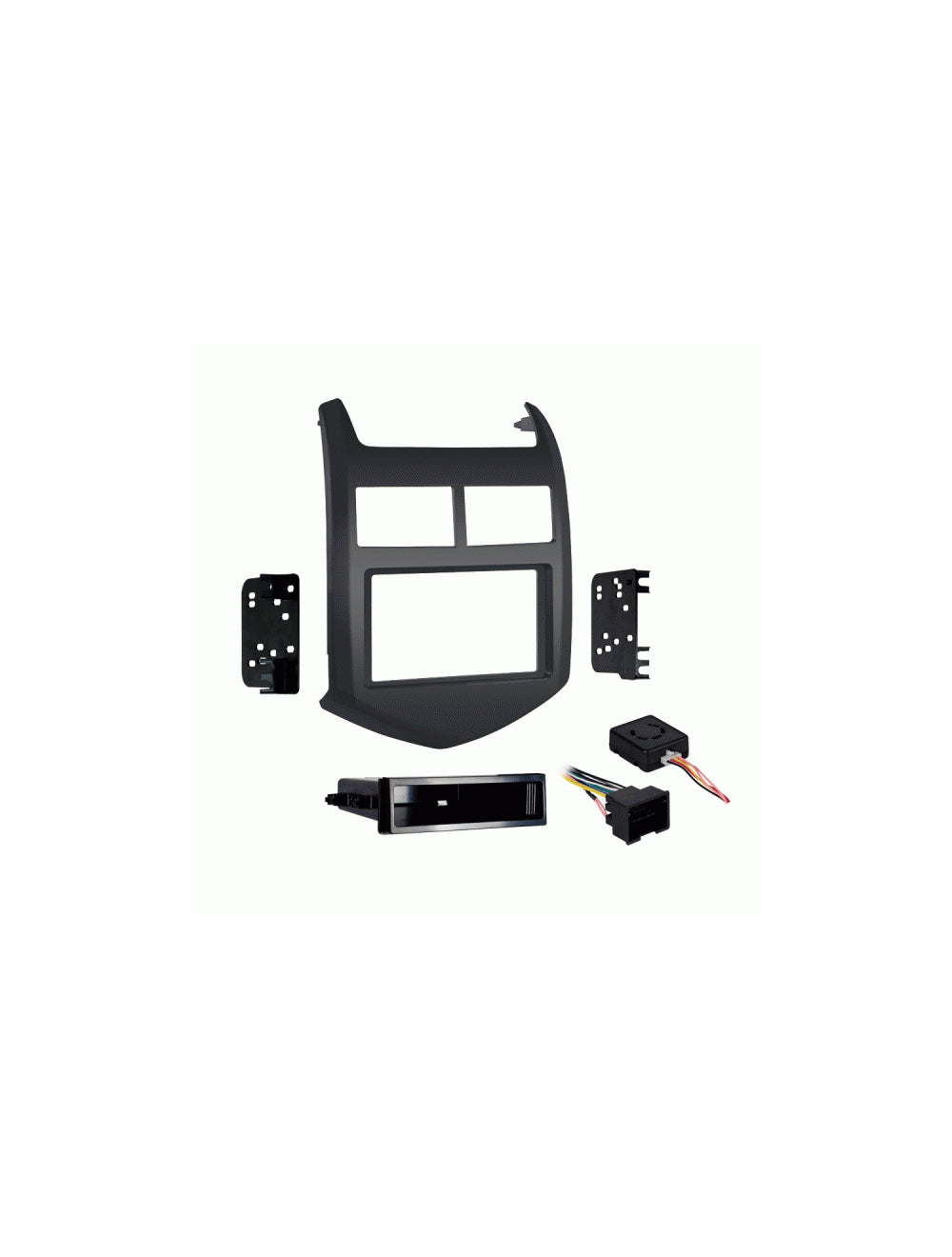 Metra 99-3012G-LC Single and Double Din Installation Kit for 2012-2016 Chevy Sonic
