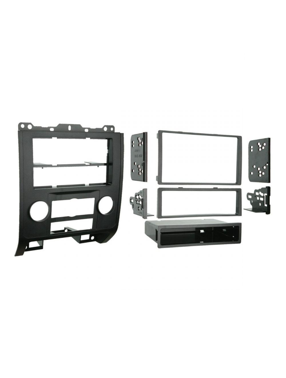 Metra 99-5814 Single or Double DIN Installation Kit for 2008-up Ford Escape/Mercury Mariner Black