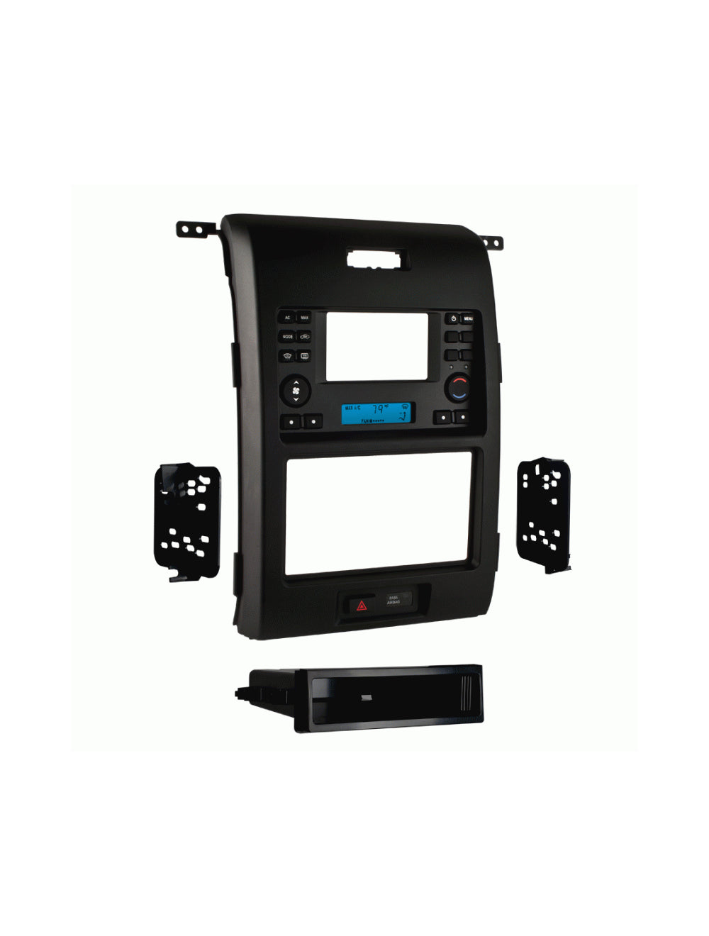 Metra 99-5830B Dash Kit for 2013-Up Ford F-150 with Factory 4.2-Inch LCD Screen Black