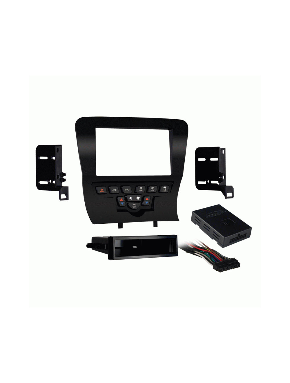 Metra 99-6514B Single/Double DIN Installation Kit for Select 2011-2014 Dodge Charger Vehicles