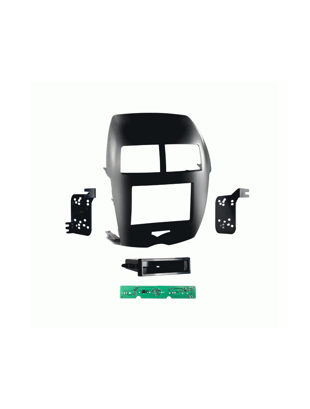 Metra 99-7014HG Single/Double DIN High Dash Kit for 2011-2014 Stereo Gloss Black