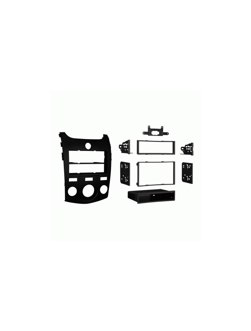 Metra 99-7338B Installation Dash Kit for 2010-2013 Kia Forte Double DIN/ISO Radios Black
