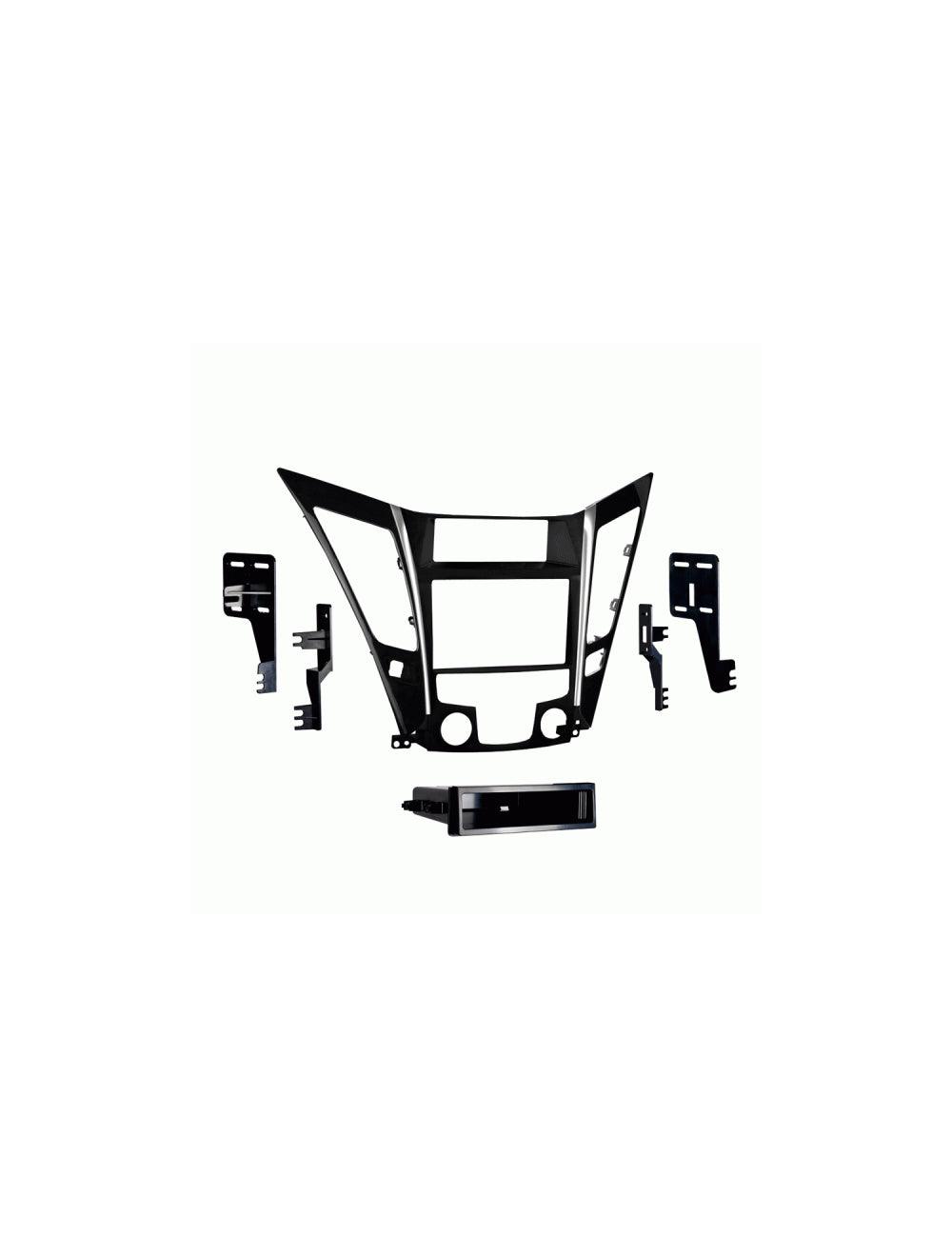 Metra 99-7343 Single/Double DIN Dash Installation Kit for 2011 Hyundai Sonata Vehicles (Without Nav)