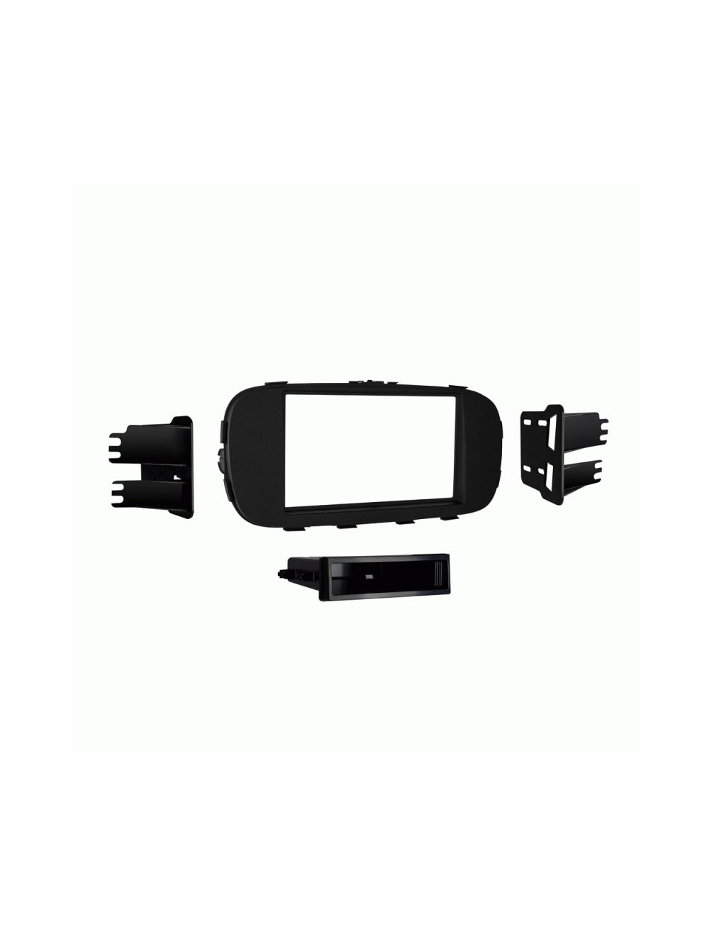 Metra 99-7360B Single DIN Dash Kit for Select 2014-Up Kia Soul Vehicles Black