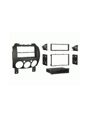 Metra 99-7518B Single/Double DIN Dash Installation Kit for 2007-Up Mazda 2 Vehicles Black